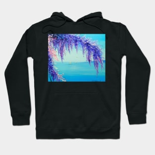 Wisteria by the sea Hoodie